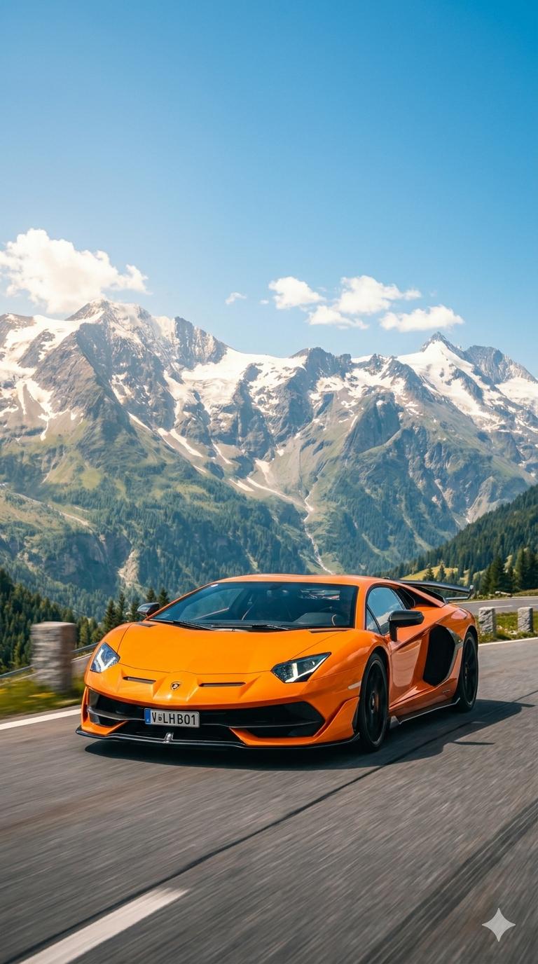 Oranger Lamborghini – Fahrzeugortung in Echtzeit